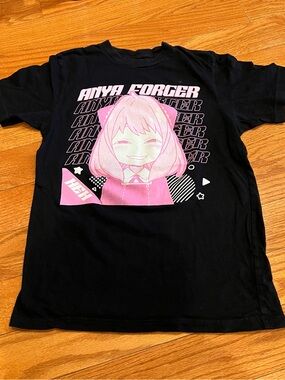 Crunchyroll Spy X Family Anya Heh Women Graphic T-Shirt size small S